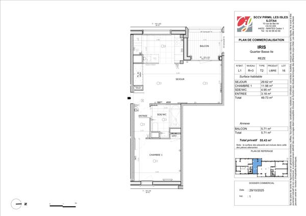 Appartement T2