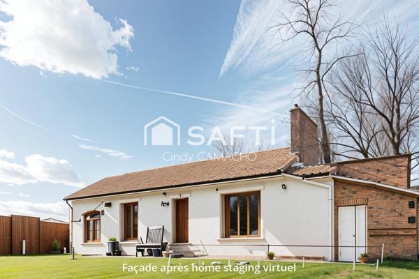 Maison à rénover avec grand terrain – Proche Ailly-sur-Noye