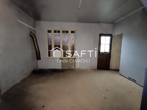 Maison à rénover avec grand terrain – Proche Ailly-sur-Noye