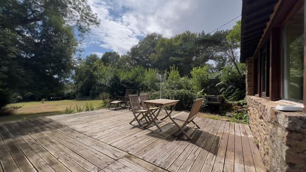 Propriété avec longère et maison indépendante