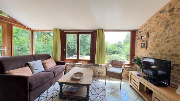 Propriété avec longère et maison indépendante