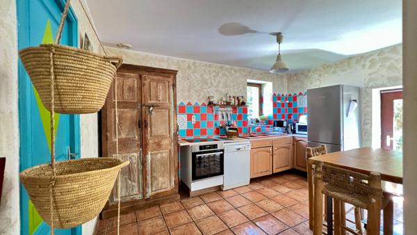 Propriété avec longère et maison indépendante