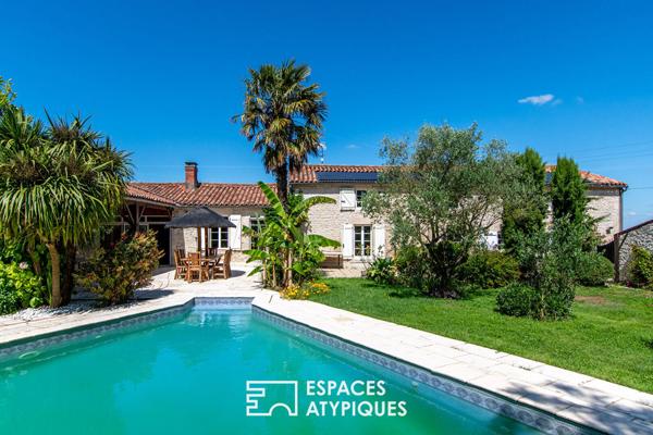 Maison de charme avec piscine