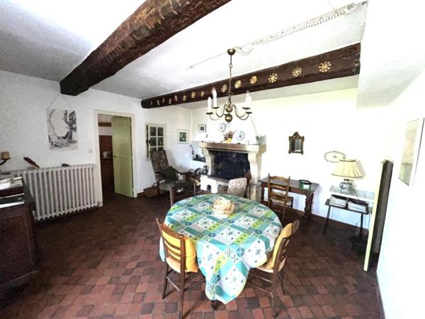 Grande et belle maison en pierres avec jardin, dépendance et vue