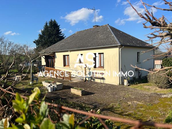 Pavillon sur sous sol + Terrains + Hangar et une bâtisse - Detached house + outbuildings and land