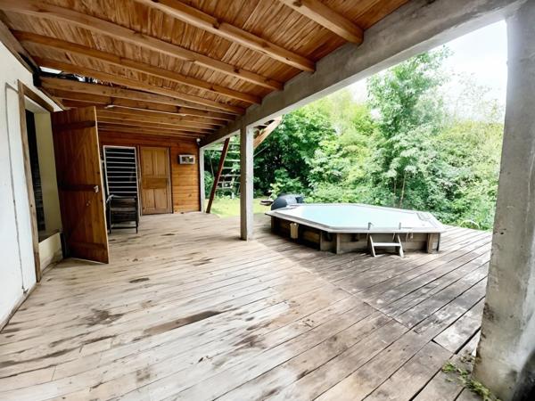 Maison T4 à vendre et son T2 SAINTE ANNE BURAT (971)