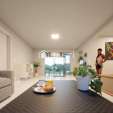 Charmant appartement T3 neuf dans une résidence sécurisé.