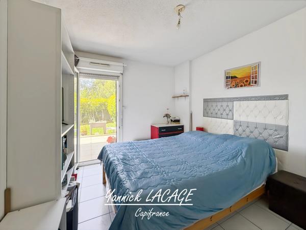 Appartement T3 en rez-de-jardin avec 108 m² d’extérieur, exposé Sud-Ouest, parking et résidence sécurisée MARSEILLE 13EME ARRONDISSEMENT (13)