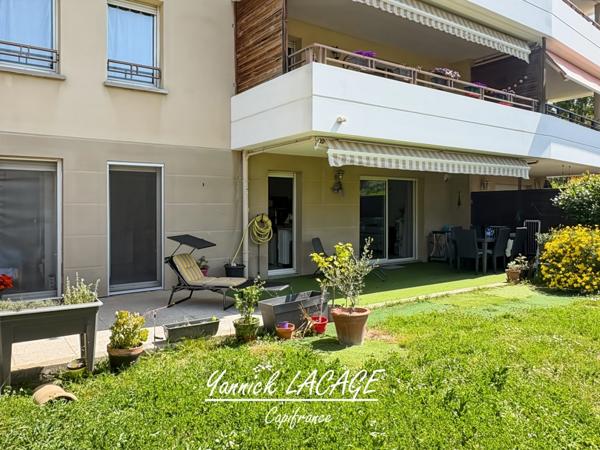 Appartement T3 en rez-de-jardin avec 108 m² d’extérieur, exposé Sud-Ouest, parking et résidence sécurisée MARSEILLE 13EME ARRONDISSEMENT (13)