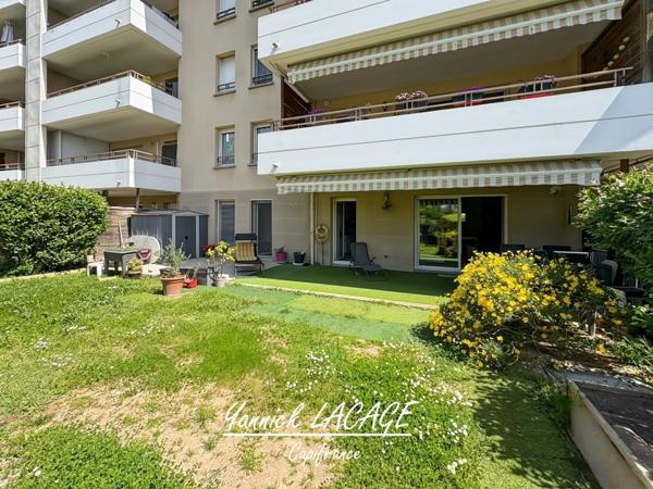 Appartement T3 en rez-de-jardin avec 108 m² d’extérieur, exposé Sud-Ouest, parking et résidence sécurisée MARSEILLE 13EME ARRONDISSEMENT (13)
