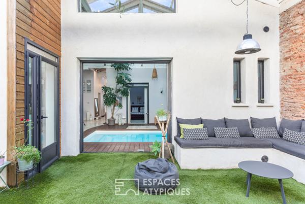 Maison de ville familiale quartier des Amidonniers