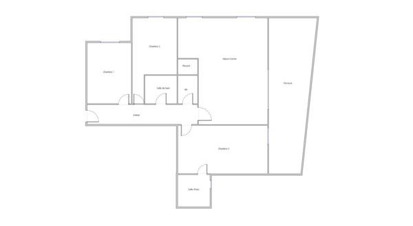 Appartement 4 pièces - 94 m² Exclusivité efficity