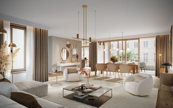 Appartement à vendre    4 pièces • 118 m2 La Rochelle