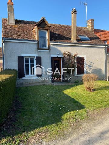 Maison de village avec grange et jardins