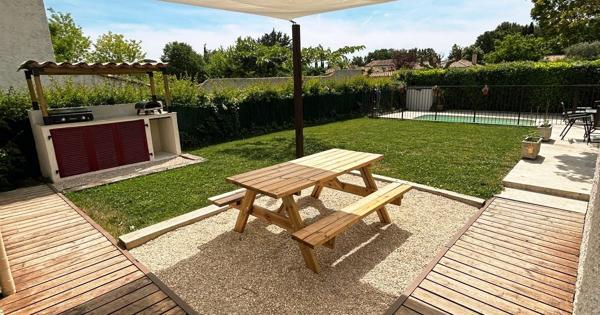 Villa T4 de 91 m²  avec piscine, dans le secteur recherché du Village du Soleil à Puyricard