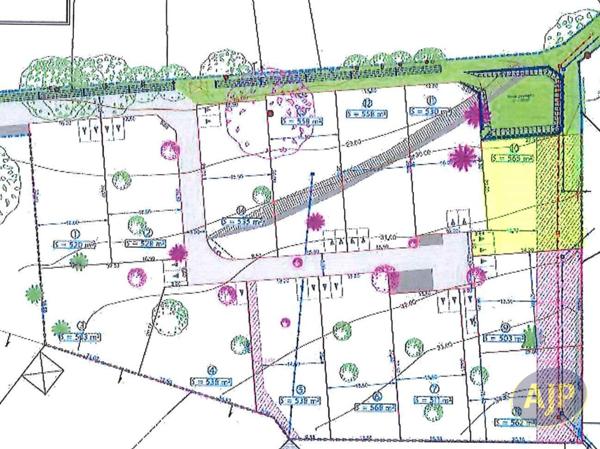 Vente terrain Sainte Gemmes D Andigne : 72 987 € - AJP Immobilier Segré