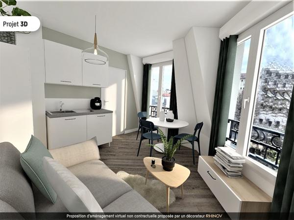 La Garenne-Colombes (92250) 2 piéces immeuble de standing