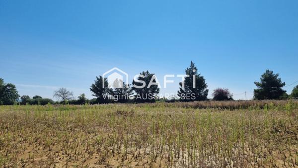 Terrain constructible viabilisé