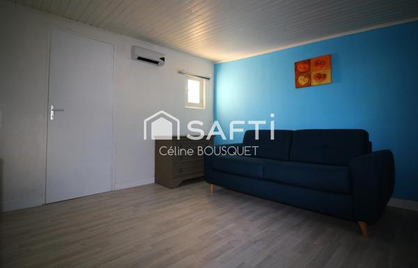 Maison R+1 de 90 m² avec piscine, garage et studio