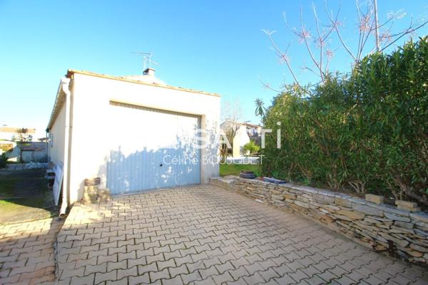 Maison R+1 de 90 m² avec piscine, garage et studio