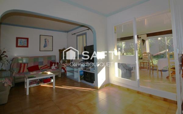 Maison R+1 de 90 m² avec piscine, garage et studio