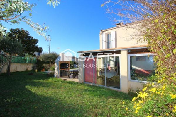 Maison R+1 de 90 m² avec piscine, garage et studio