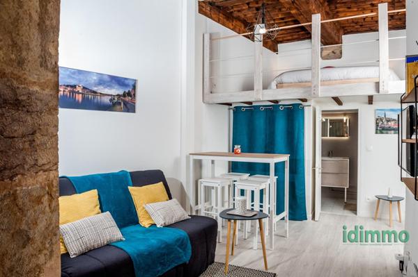 Grand Studio rue Terraille 60001 Lyon (69001)