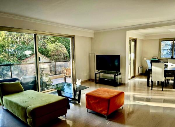 Cannes  : Grand 3 pièces de 98 m2, avec terrasse, garage et piscine