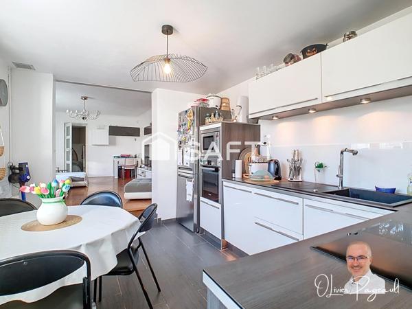 Maison de ville familiale avec terrasse et garage