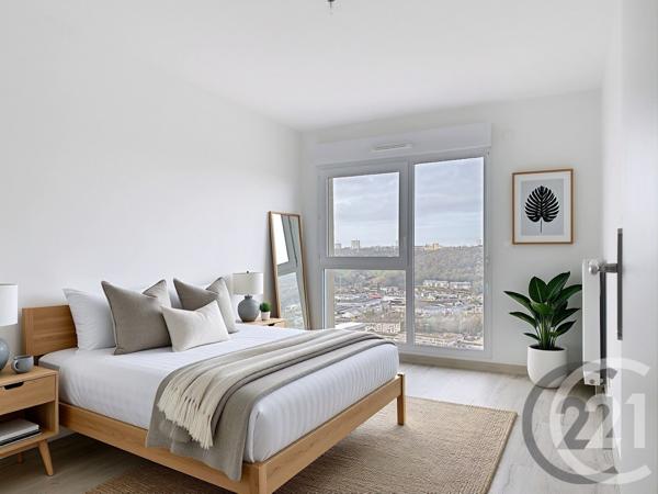 Appartement F3 à vendre  3 pièces - 63 m2 DEVILLE LES ROUEN - 76