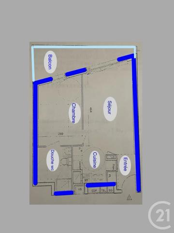 Appartement F2 à vendre  2 pièces - 43,34 m 2   SANNOIS  - 95