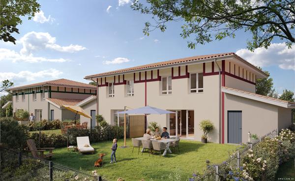 NEUF - maisons de 3 à 4 pièces avec jardin à partir de 239 000€