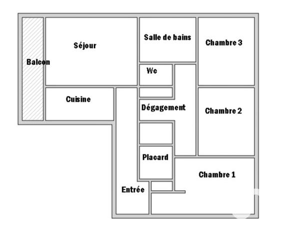 Appartement à vendre 4 pièces 84 m² Pantin