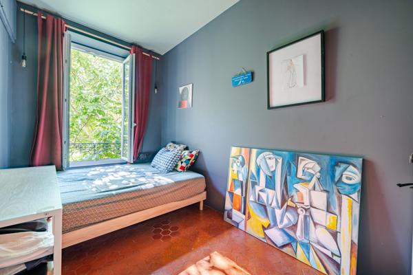 Nice (06000) Charmant 3 pièces (Vue jardin)