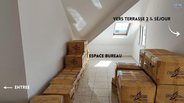 Vente Appartement T4 sous comble de 130m2 à Saint-Denis 974 - Moufia