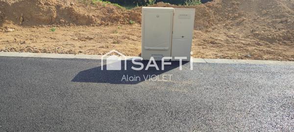 Terrain 725 m² viabilisé