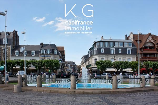 Deauville, fonds de commerce de restaurant à vendre 80 couverts, belle visibilité sur axe passant