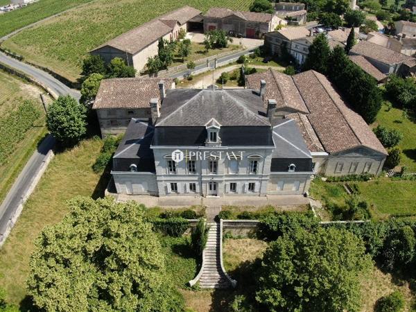 Domaine d’exception classé Monument Historique avec maison rénovée et vue sur Saint-Emilion, MONTAGNE