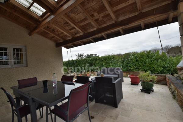 Maison de plain pied, 3 chambres, jardin, garage à TONNEINS (47)