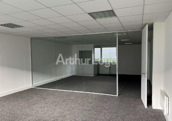 Bureaux à louer à Roncq dans parc sécurisé avec accès rapide aux axes