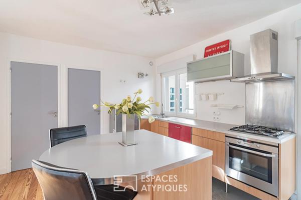 Duplex dans un ancien atelier avec terrasse quartier Neudorf