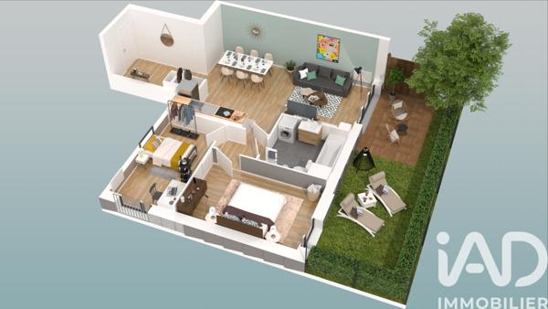 Appartement à vendre 3 pièces 62 m² Asnières-sur-Seine