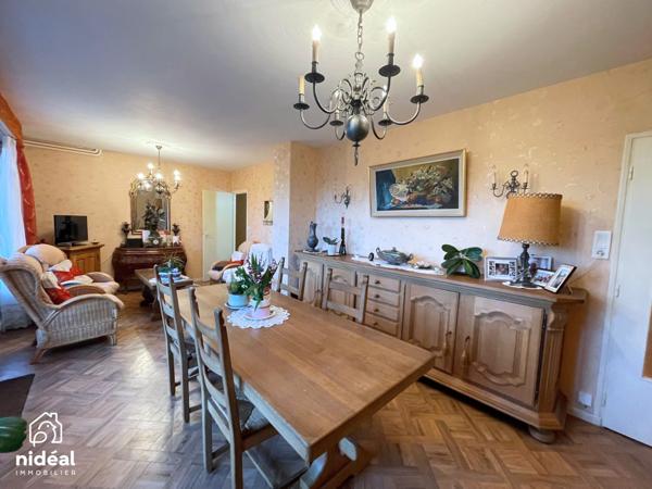 Appartement 103m², 3 chambres avec garage en sous sol