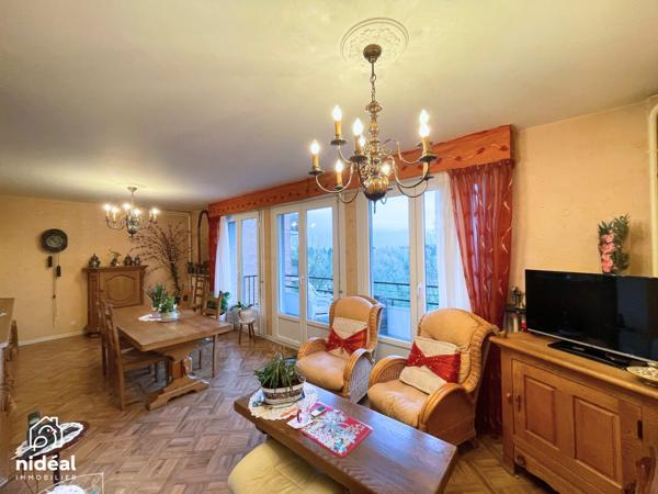 Appartement 103m², 3 chambres avec garage en sous sol
