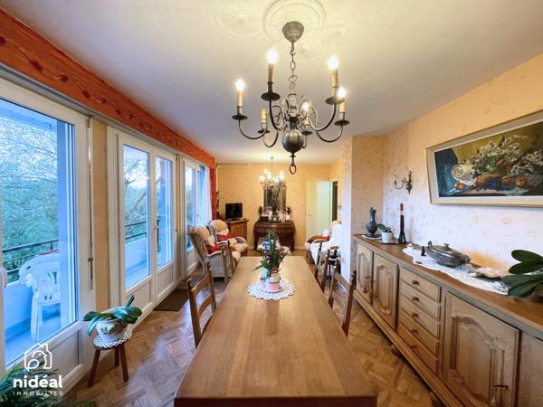 Appartement 103m², 3 chambres avec garage en sous sol