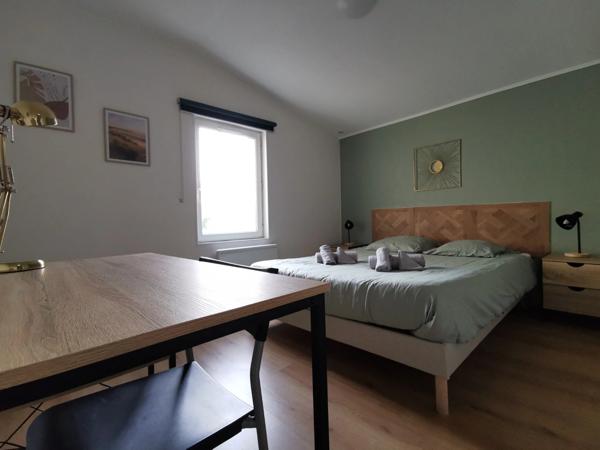 Appartement duplex à louer 2 pièces QUIMPER (29) - parking privé - Impasse - centre ville