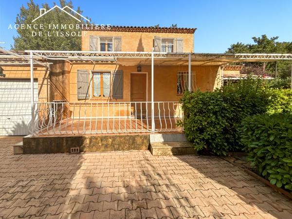 Besse-sur-Issole (83890) Maison Besse-sur-Issole, 88m², 700m² de terrain, garage, atelier, au calme