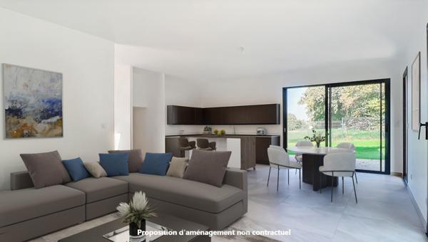 Toussieux (01600) Maison moderne et neuve de 4 chambres - DPE A - Toussieux 01600