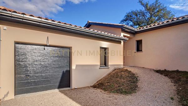 Toussieux (01600) Maison moderne et neuve de 4 chambres - DPE A - Toussieux 01600