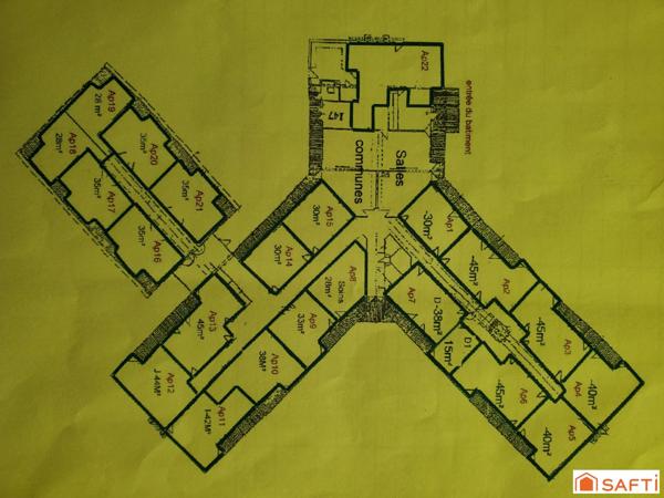 Lot de 22 appartements sur un hectare (investissement)